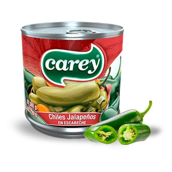 CHILES JALAPEÑOS RODAJAS CAREY