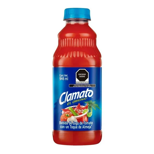 JUGO DE TOMATE Y ALMEJA CLAMATO