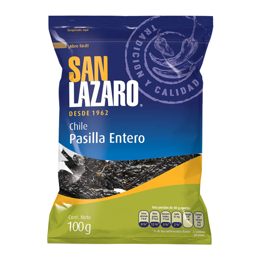 CHILE PASILLA ENTERO SAN LAZARO