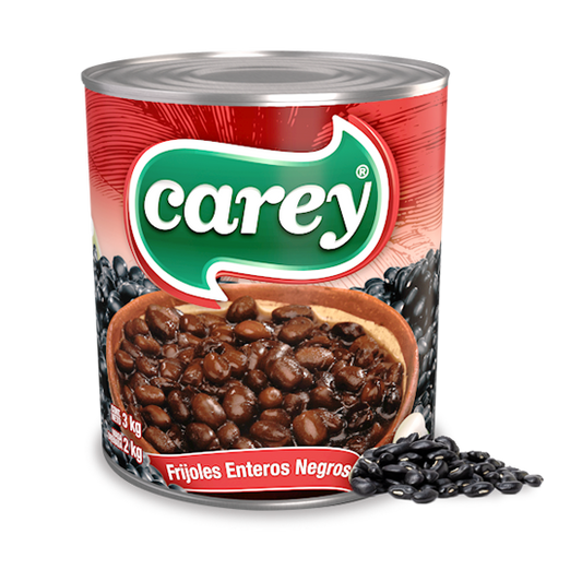 FRIJOLES NEGROS REFRITOS CAREY