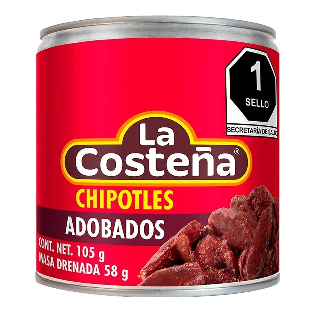 CHILES CHIPOTLES ADOBADOS LA COSTENA