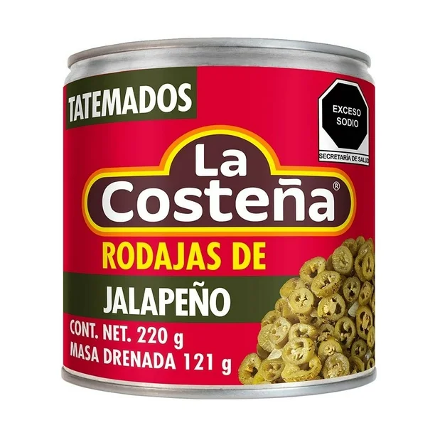 Jalapeños en Rodajas (220g)